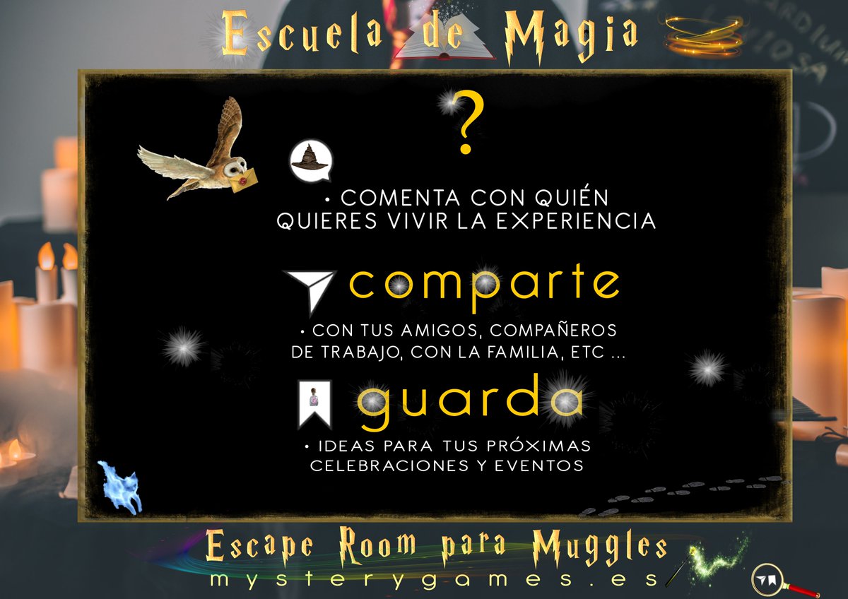 Mystery_Games_'s tweet photo. #escaperoominfantilEDM ⚡️ 🧙‍♂️
𝙝𝙖𝙣 𝙘𝙤𝙣𝙨𝙚𝙜𝙪𝙞𝙙𝙤 𝙡𝙞𝙗𝙚𝙧𝙖𝙧 𝙖 𝙚𝙡 𝙛é𝙣𝙞𝙭 🐦.
•La #escuelademagia, comienza su andadura y os espera, jóvenes aprendices muggles🪄 
*#cumpleaños en el mágico mundo de Hogwarts 🏰 
https://t.co/KRLGksLpd3
☎️ 630672610 - 633184740⠀ https://t.co/LQyEDTMwJh