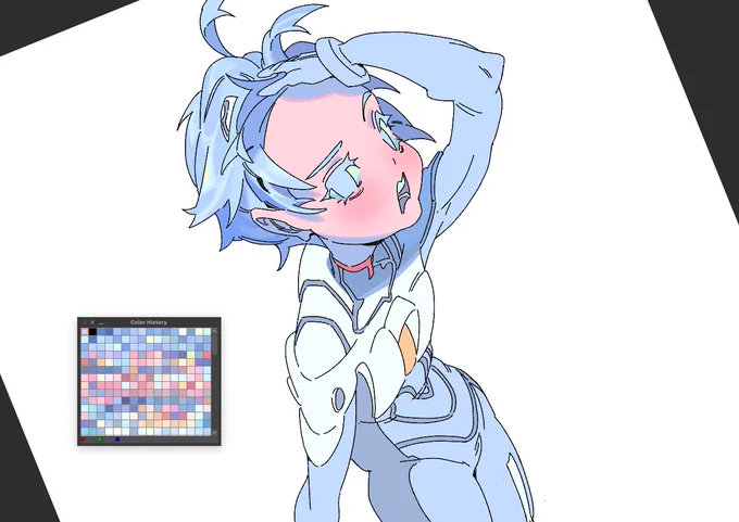 chongyun...but as eva pilot? 