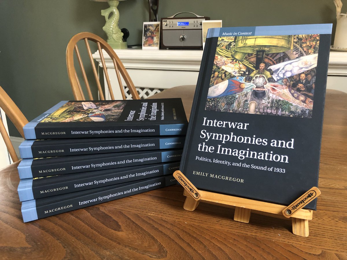 Dream come true to discuss my new book on symphonies from
1933 with <a href="/tomservice/">tomservice</a> on Wed. Tune in <a href="/BBCRadio3/">BBC Radio 3</a> from 1145 to hear about how they shape and reflect the politics around them, and resonances for us today, feat Kurt Weill, Roy Harris, Florence Price, Hans Pfitzner and more