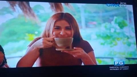 Ate Sanya making her own coffee ☕ favorite niya ang coffee yan siya ♡︎
<a href="/sanya_lopez/">Sanya Lopez</a> 
#AmazingEarthPh