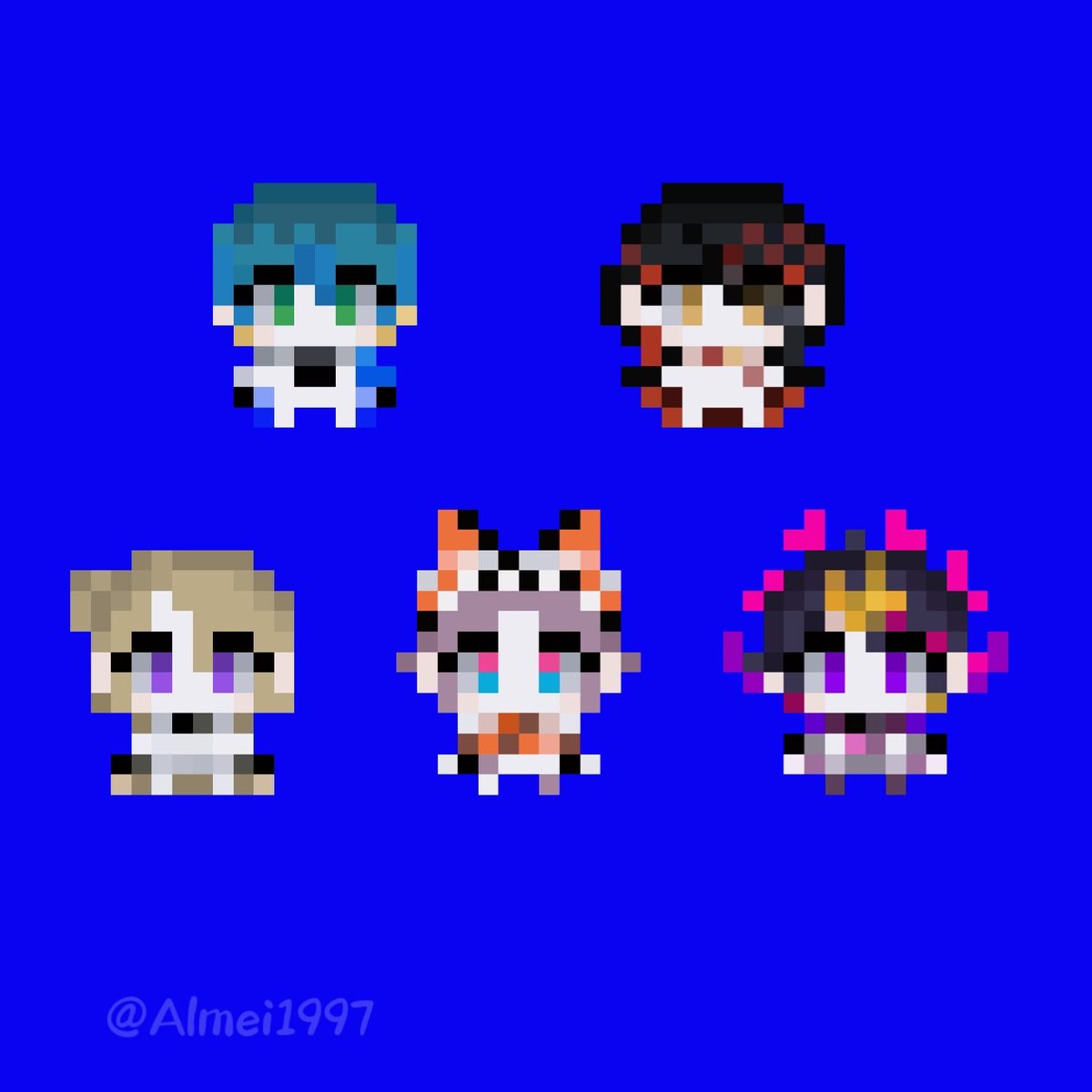 Almei1997's tweet photo. #MystArt
#Akurylic
#drawluca
#YaminoArt
#ikenography
🧡❤️💛💜💙
新图纸！！！看到之前的图纸大家很喜欢我真的好开心！这是全新的系列 https://t.co/4CUuRggx53