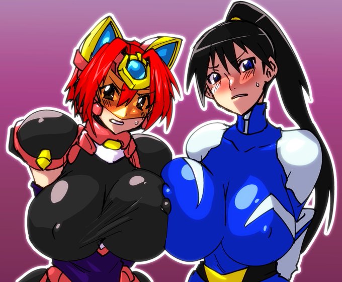 ヒロピン話したらついムラっときて
魔天狼さんのブルーウォーターさんと
らすPさんのラビリオンを描いてしまったぞ。
この二人に出会わなければ自分のヒロピン観もまた違っていただろう…。 