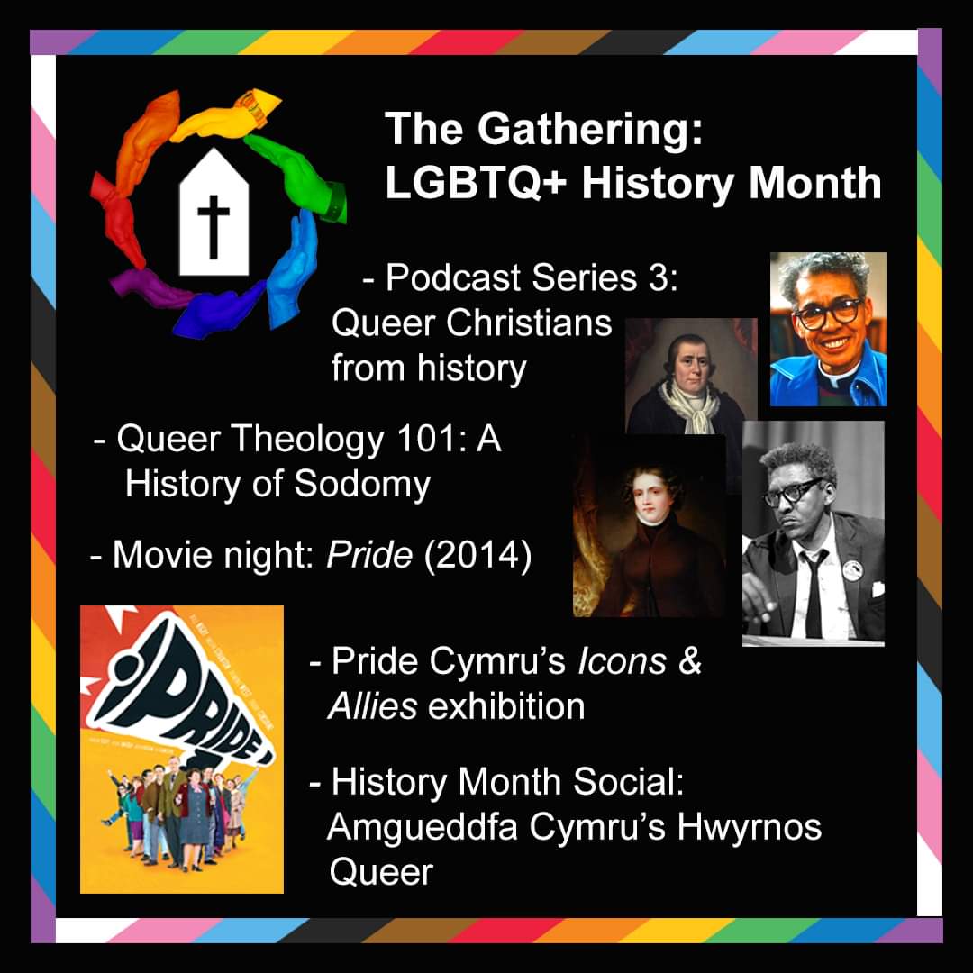 We've got loads of exciting stuff planned for LGBTQ+ History Month including: Series 3 of our podcast, about queer Christian historical figures, a movie night, a service about icons and allies, and the museum's big party, Hwyrnos Queer!

#TheGatheringPodcast #LGBTQHistoryMonth