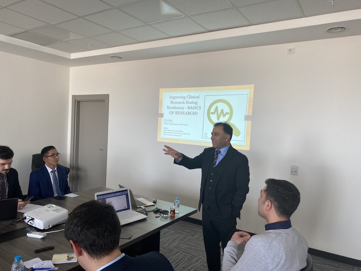 NEU Meram Urology (@meramurology_) on Twitter photo Prof <a href="/kahmed198/">Kamran Ahmed</a> gives a great presentation on the “Improving clinical research during residency” #youngurologistcollaboration <a href="/MeramUrology_/">NEU Meram Urology</a> <a href="/KingsCollegeLon/">King's College London</a> <a href="/doc_azharkhan/">Azhar khan</a> <a href="/kahmed198/">Kamran Ahmed</a> <a href="/guven_selcuk/">Selçuk Güven</a> <a href="/GiraySonmez/">Giray Sönmez</a> <a href="/harun_ucmak/">Harun Uçmak</a> <a href="/erenerl_/">erenerol</a> <a href="/DrAltinkaya/">Nurullah Altınkaya</a> <a href="/ofc_dr/">Dr.OmerFarukCavdar</a> <a href="/FGuldibi/">Furkan Güldibi</a> <a href="/umit3806/">Ümit temizyürek</a> Prof <a href="/kahmed198/">Kamran Ahmed</a> gives a great presentation on the “Improving clinical research during residency” #youngurologistcollaboration <a href="/MeramUrology_/">NEU Meram Urology</a> <a href="/KingsCollegeLon/">King's College London</a> <a href="/doc_azharkhan/">Azhar khan</a> <a href="/kahmed198/">Kamran Ahmed</a> <a href="/guven_selcuk/">Selçuk Güven</a> <a href="/GiraySonmez/">Giray Sönmez</a> <a href="/harun_ucmak/">Harun Uçmak</a> <a href="/erenerl_/">erenerol</a> <a href="/DrAltinkaya/">Nurullah Altınkaya</a> <a href="/ofc_dr/">Dr.OmerFarukCavdar</a> <a href="/FGuldibi/">Furkan Güldibi</a> <a href="/umit3806/">Ümit temizyürek</a>