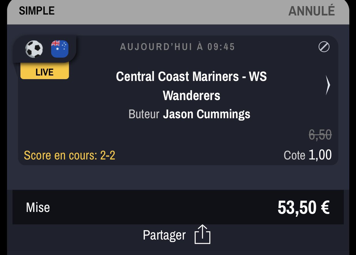 MaxJayz's tweet image. OH @WinamaxSport pas toi pas maintenant pas après tout ce qu’on a partagé. 
Fais-le nécessaire rapidement, tu verras ici que partout on donne Cummings buteur. Aucune raison de pas payer mon ami!

#TeamParieur #TeamParieur