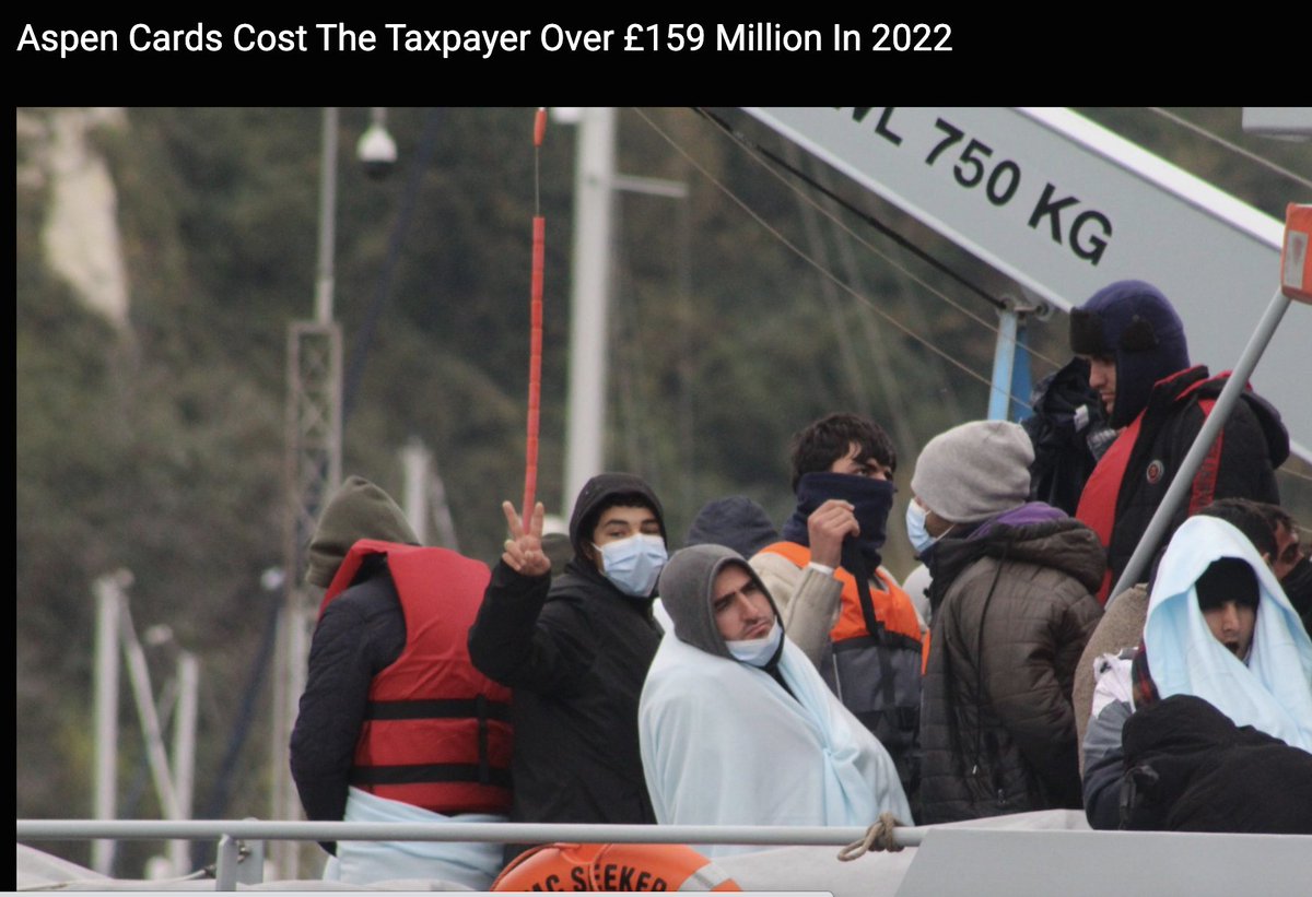 MartinDaubney's tweet photo. SHAMEFUL: Explosive report reveals Aspen cards - given to asylum seekers for food, clothes, toiletries, etc - cost British taxpayers a staggering £159.2MILLION in 2022 alone

YOU, the taxpayers, are literally their meal tickets! 

Via Steve Laws >
https://t.co/xTZClPMrxD https://t.co/SfBJh7KA22