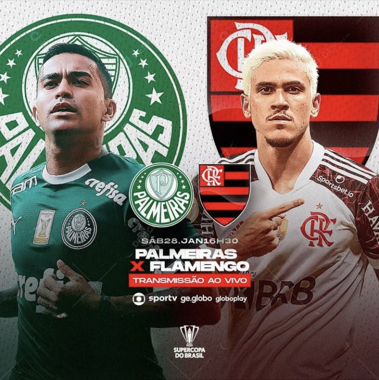 Tudo_do_Fut's tweet image. É HOJE! 💚🤍 x ❤️🖤

Hoje, ás 16:00, no Mané Garrincha, a bola rola para Palmeiras x Flamengo pela final da Supercopa do Brasil!

Qual o seu palpite? 🤔

📸Supercopa do Brasil