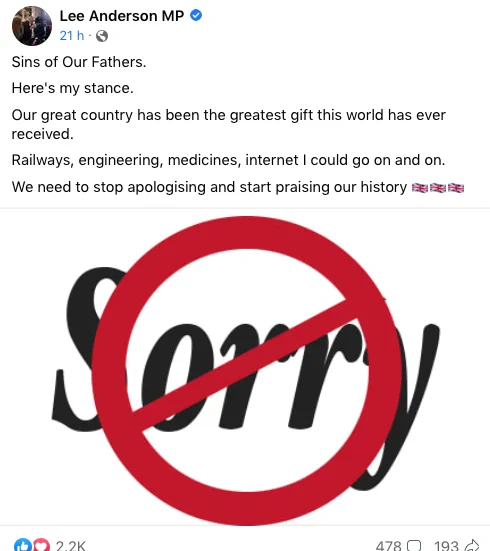 Image from LeeAndersonMP (@LeeAndersonMP1)
