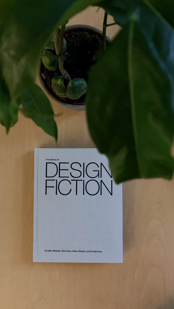 Delayed gratification — finally unwrapped a Christmas gift I had given myself.

Thanks <a href="/fabiengirardin/">Fabien Girardin</a> &amp; <a href="/darthjulian/">The Manual of Design Fiction</a> for dealing with my shipment panic. Neighbors made sure one shipment was enough 😅