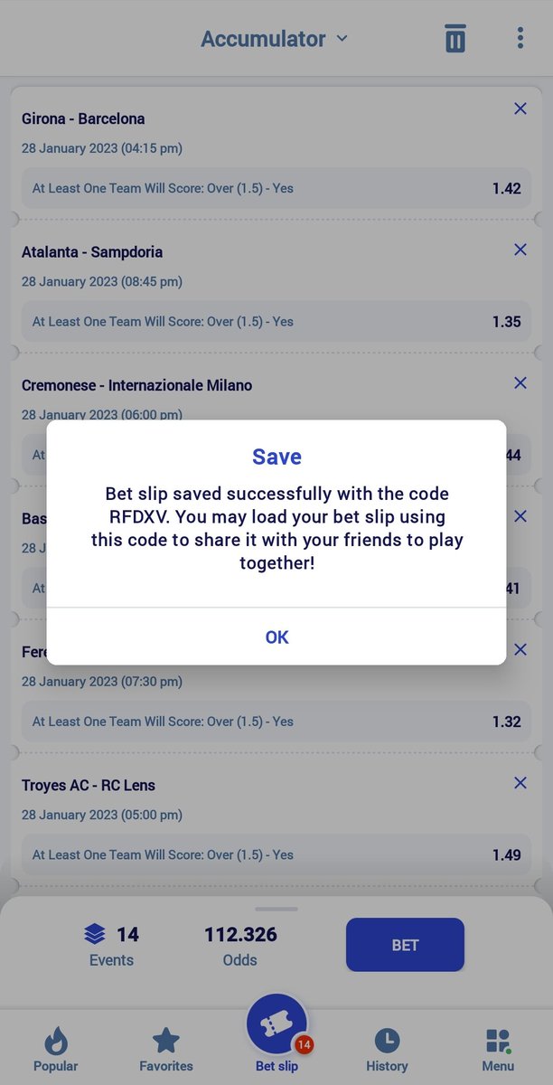 BettingTipsMan's tweet photo. 100 odds &amp; 20 odds on @PariPesaNigeria

Booking codes: RFDXV, KEFXV

Register ➡️ https://t.co/z1uVyiWpvp and get up to N130,000 on your first deposit 

App download: https://t.co/9EhldcMkA9 

Promocode: BTM https://t.co/MzqZHG8XUa