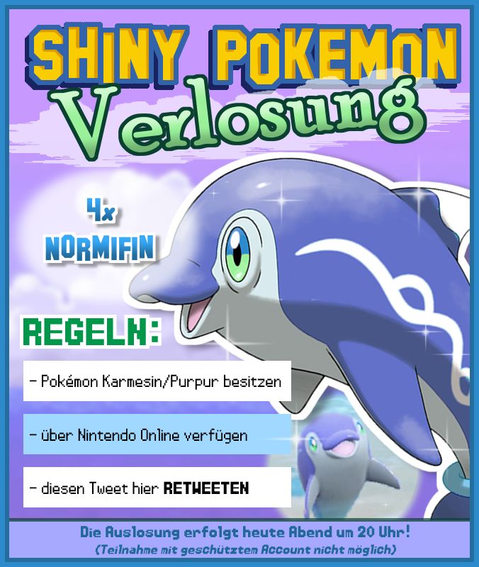 ++ VERLOSUNG ++

Heute suchen 4 fancy shiny Normifins neue Besitzer! ^^

#SabiVerlost