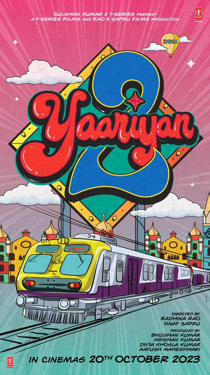 T-Series’s Musical Extravaganza #Yaariyan 2 gets a new release date! Starring #DivyaKhoslaKumar #MeezaanJafri #PearlVPuri #YashDasGupta #AnaswaraRanjan #WarinaHussain and #PriyaVarrier a story of Cousins By Blood & Friends By Choice is Directed by #RadhikaRao