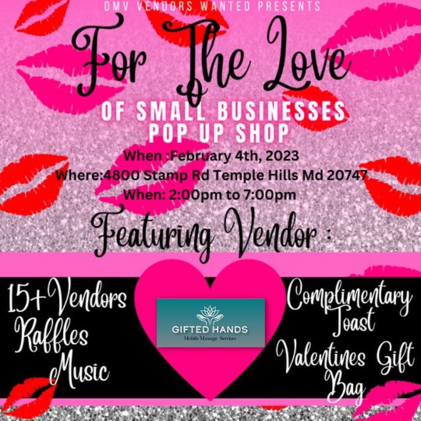giftedhands301's tweet photo. Free demo massages 
February 4th 3 P.M-5 P.M Saturday https://t.co/TuDARoeRCG