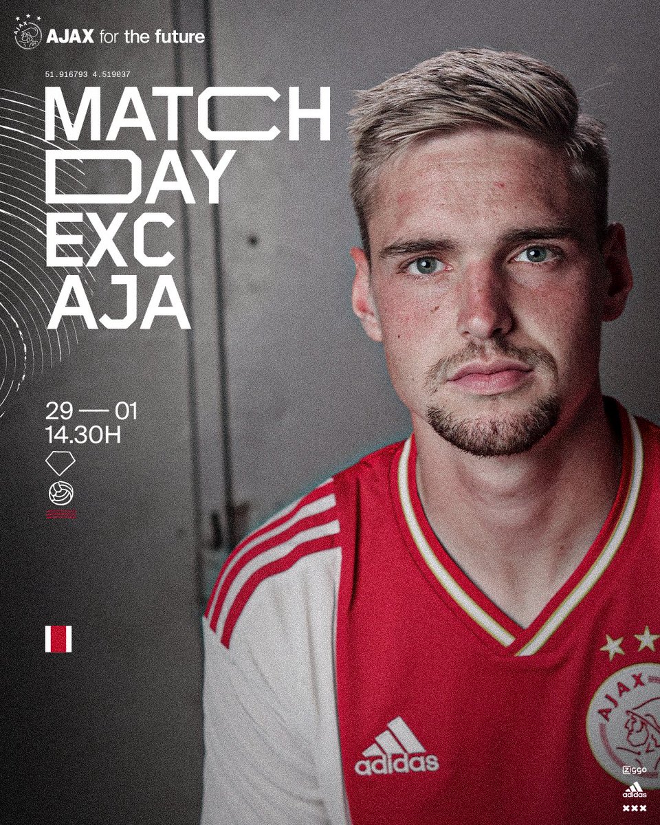 AFCAjax's tweet image. Time for three points. 

#excaja