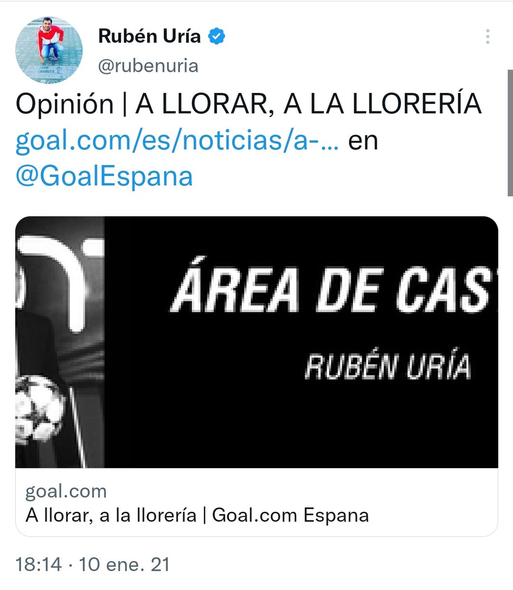 chiri_Retratos's tweet photo. @rubenuria ANDA! https://t.co/B5Z4wCB5pU
