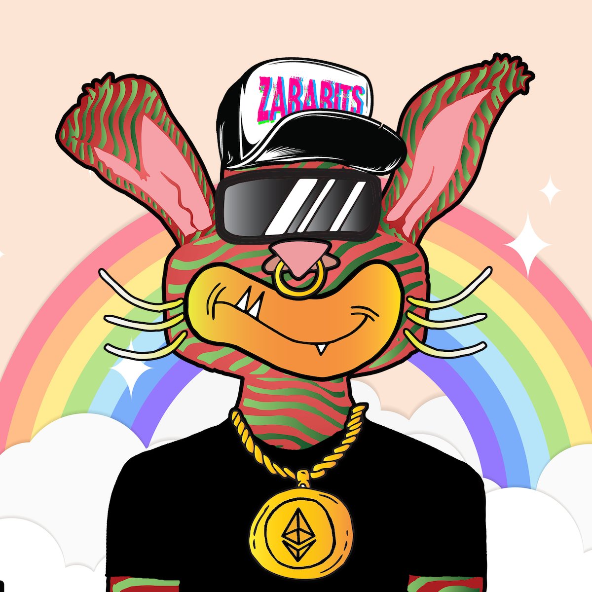 GM Zababits!
Another sneak peek!
🚨 @Zababitsnft FREE NFT MINT 🚨

LFG! Year of the Rabbit! 🐇
Happy Lunar New Year! 🧨🏮🧧

Grab your FREE Zababits now! 
🚀 ONLY 2222 FREE! 🚀
After 0.0069 ETH
Max 3 per Wallet! 

fair.xyz/collection/zab…

#zababits #freemint #YearOfTheRabbit