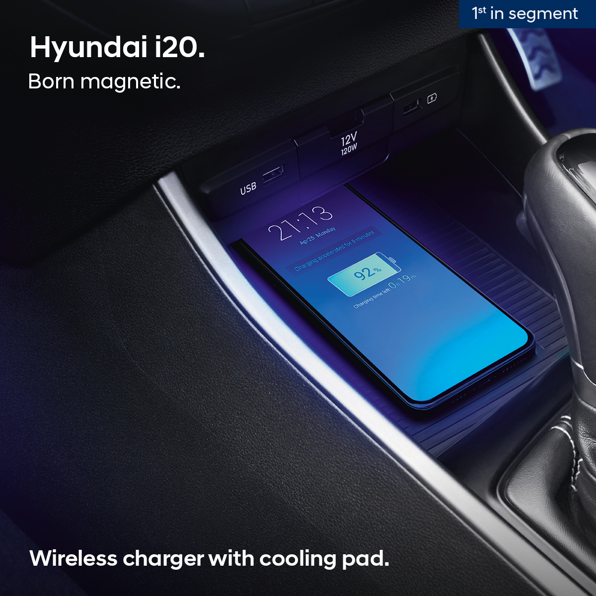 Hyundai India on Twitter "The wireless smartphone charger in the new 