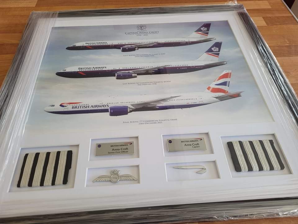 "Love it, thanks Nick, beautifully made and a fantastic momento of a career I loved; thanks so much" Anna

Requests: nick@airlinersillustrated.com
Learn more: AirlinersIllustrated.com