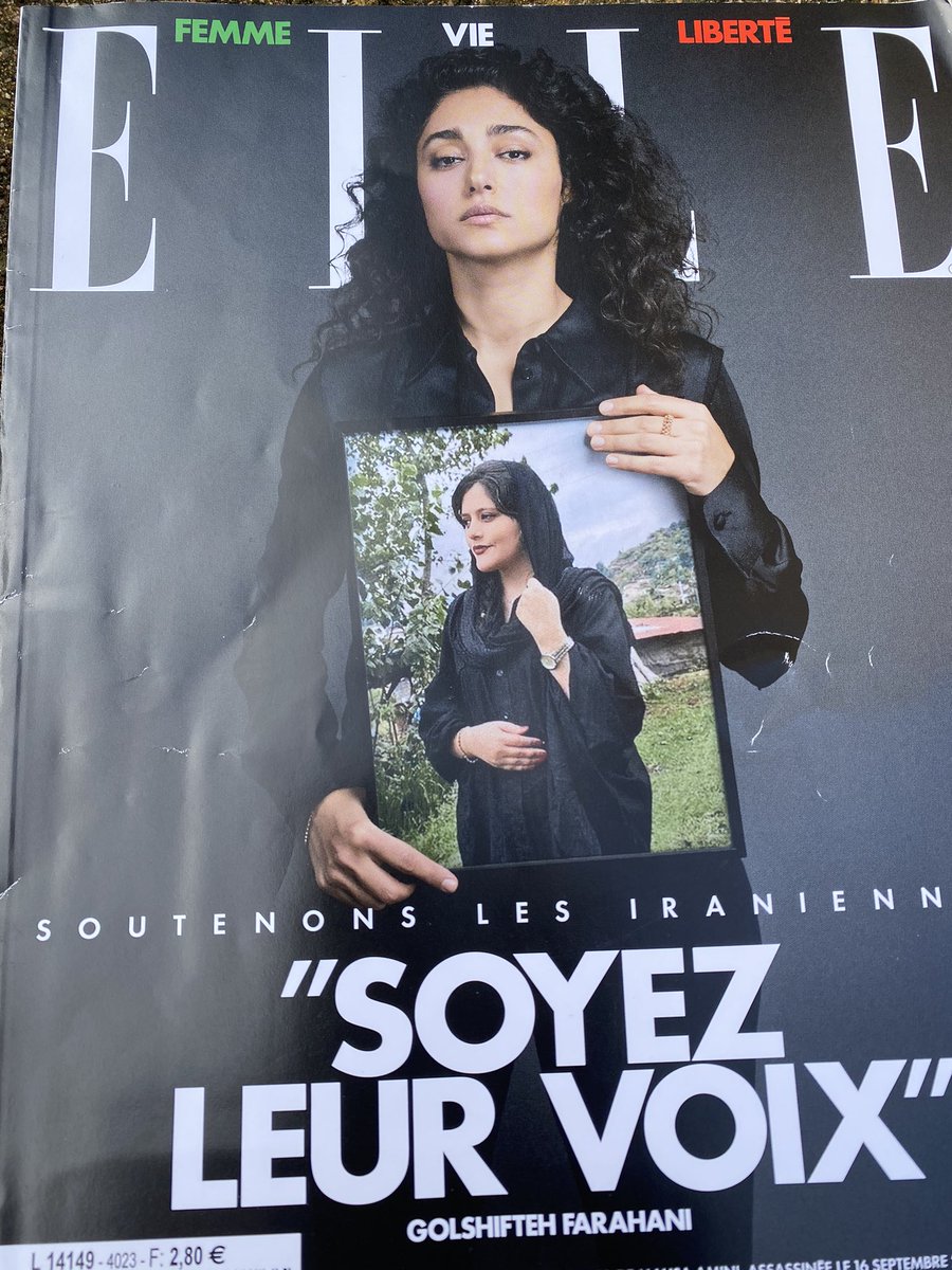 Parlons d’elles
Partout 
Tout le Temps 
A la Radio, à la TV, dans la Presse,sur les Réseaux Sociaux ❗️
Bravo <a href="/ELLEfrance/">ELLE</a> <a href="/AvaDjamshidi/">Ava Djamshidi</a> <a href="/veroniqueph/">Veronique PHILIPPONNAT</a> <a href="/ZarAmirEbrahimi/">ZΔR</a> <a href="/LeaSalame/">Léa Salamé</a> <a href="/ChTaubira/">Christiane Taubira</a> <a href="/MinaKavani/">MinaKavani</a> <a href="/rabbidelphineH/">Delphine Horvilleur</a> <a href="/claraluciani/">Clara Luciani</a> <a href="/LaureAdler/">Laure Adler</a>  @goldshiftehfarahani @lolalafon ❗️❗️