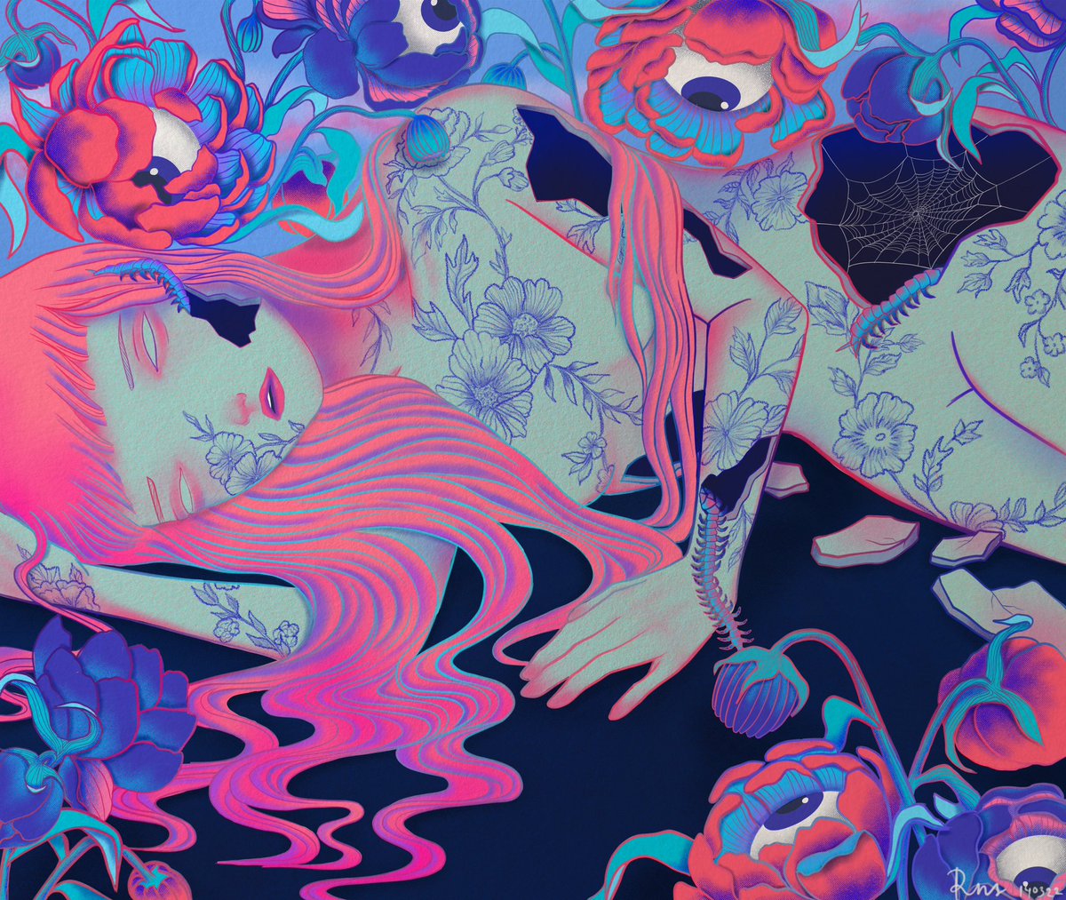 Gm!🌸
Still finishing my Nifty pieces here. What are you up to?👀