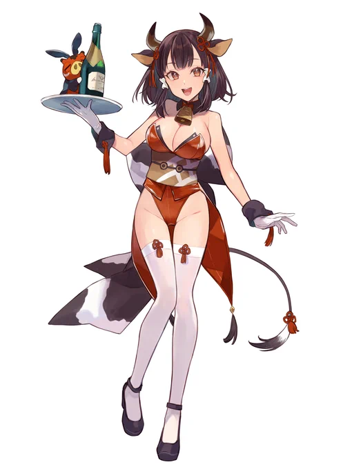 和バニ丑ちゃん#ETOGirls #干支娘 
