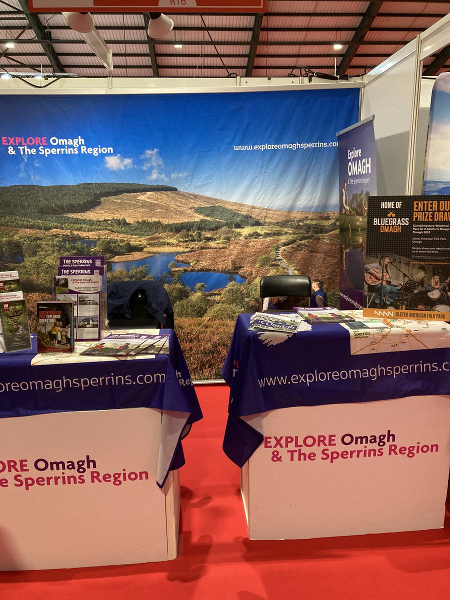 Omagh&Sperrins (@omaghsperrins) on Twitter photo Day 2 begins at <a href="/holworldshow/">Holiday World Show</a> Dublin for the Omagh & Sperrins ☀️ pop down to the <a href="/TheRDS/">The RDS</a> and get some exclusive offers 🙌🏻 enter a competition to be in with a chance to WIN tickets for the Bluegrass Festival at <a href="/folkparkomagh/">Ulster American Folk Park</a> this May!
#HWS2023 Day 2 begins at <a href="/holworldshow/">Holiday World Show</a> Dublin for the Omagh & Sperrins ☀️ pop down to the <a href="/TheRDS/">The RDS</a> and get some exclusive offers 🙌🏻 enter a competition to be in with a chance to WIN tickets for the Bluegrass Festival at <a href="/folkparkomagh/">Ulster American Folk Park</a> this May!
#HWS2023