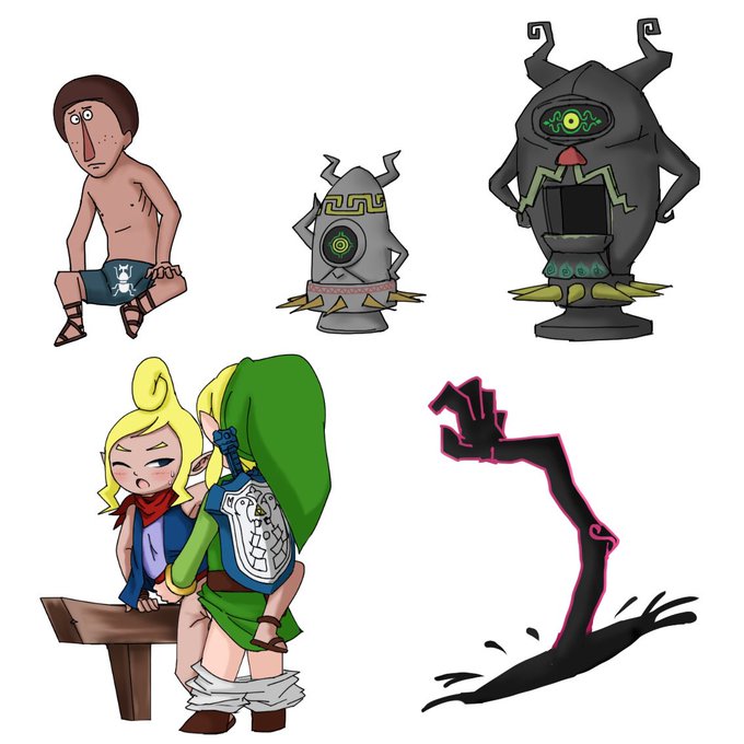 これはちょうど5年前に描いたやつ 