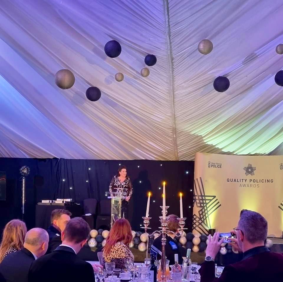 BranchSecWMP's tweet photo. I was at the 1st West Mercia Quality Policing Awards last night representing police staff, it was a great evening with inspirational stories and well deserved winners #representingmembers #policestaff #UNISON https://t.co/HnewndOmmf