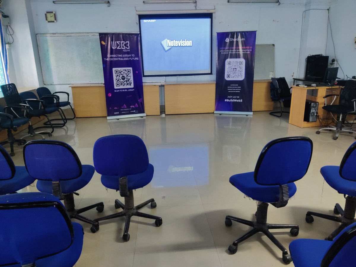 Wondering heights of technology evolution. A new vision defining a new era. Surely Getting into the Datacentric world through web3.0 
Had a great time! 

Proof of Community
Guwahati Meetup
📍 DEPARTMENT OF COMPUTER SCIENCE, GAUHATI UNIVERSITY 

#proofofcommunity @shardeum