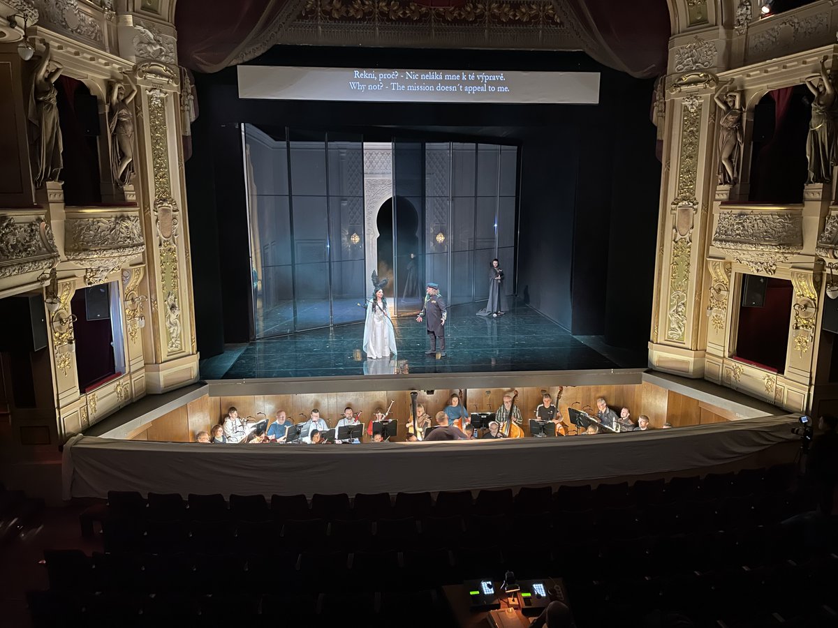 DjktPlzen's tweet photo. Dnes večer 28.ledna 2023 je premiéra úžasné opery Armida od Antonína Dvořáka ve Velkém divadle Josefa Kajetána Tyla v Plzni #divadlo #opera #armida #DJKT #plzen #cesko #pilsen #Czechia @retroturistika @mirakubicka @Zpravyzmesta https://t.co/T81CwGfVgd