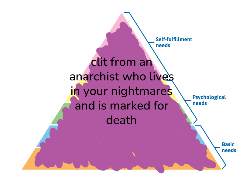 🔺hierarchy of needs🔺 tweet media