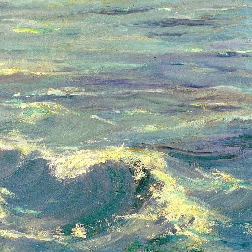 AcademiaAesthe1's tweet image. Claude Monet's different painting details