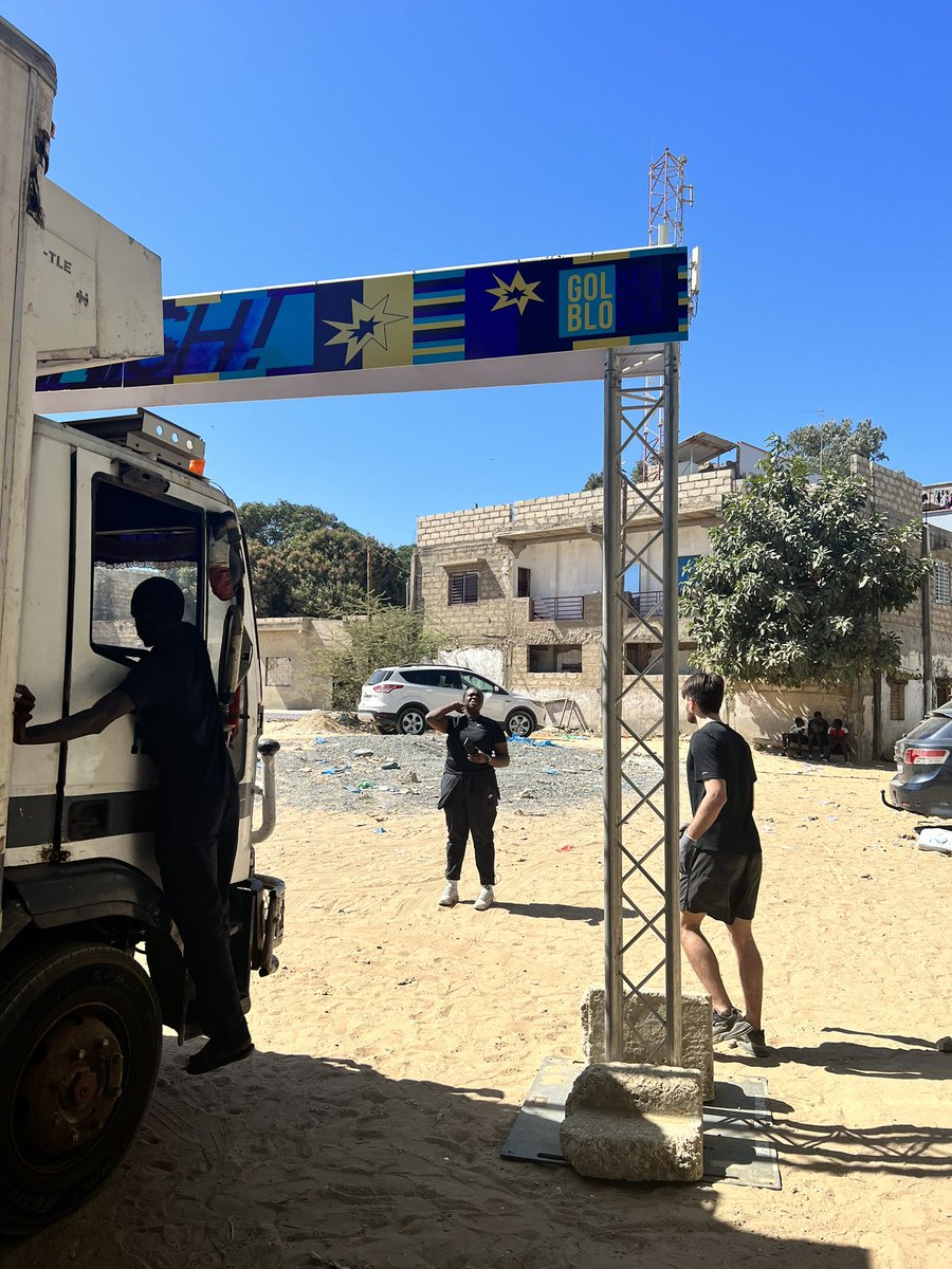 Golden Blocks à #Dakar : Work in Progress 🚧