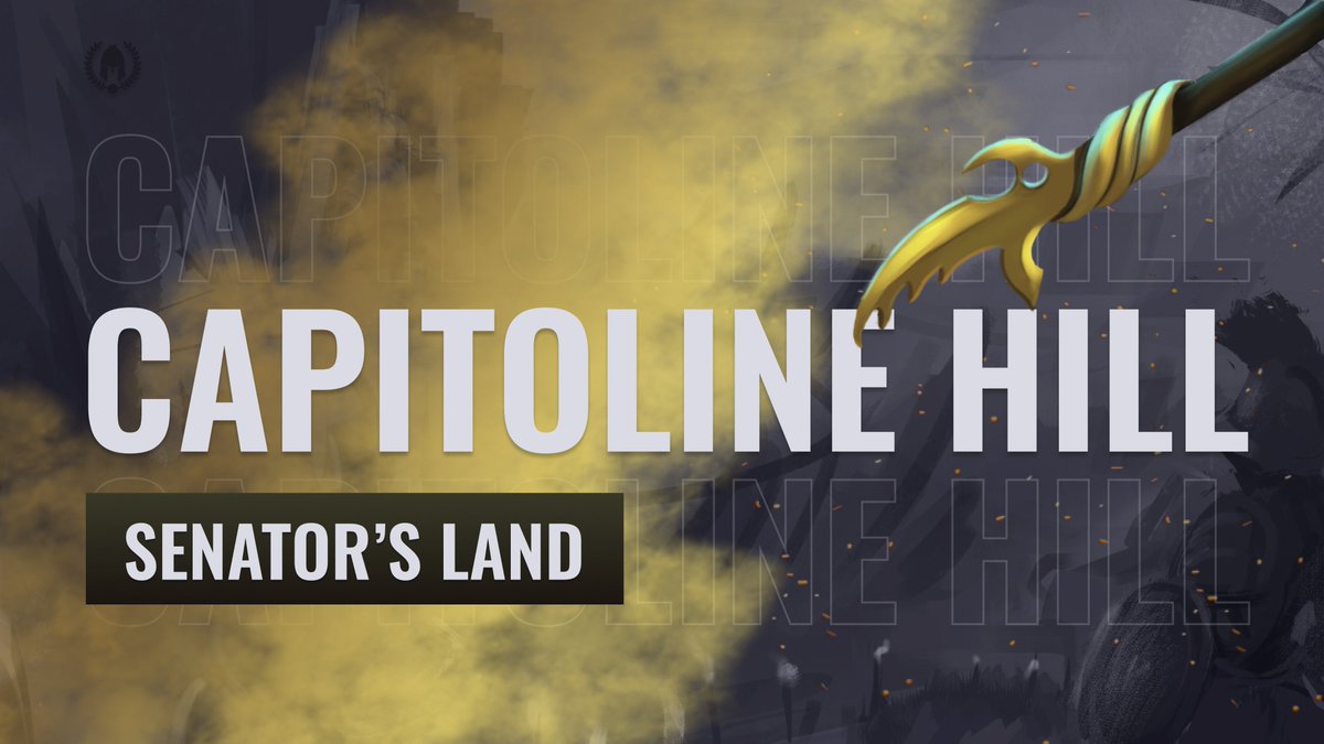 The original center of ancient Rome is the Capitoline Hill - the lowest and smallest of the seven hills of the Eternal City.🏛

It will be the focal point for the senators, as its lands are rich in various resources that will be used in different ways.🔥

#GameFi #NFT #Sol #P2E