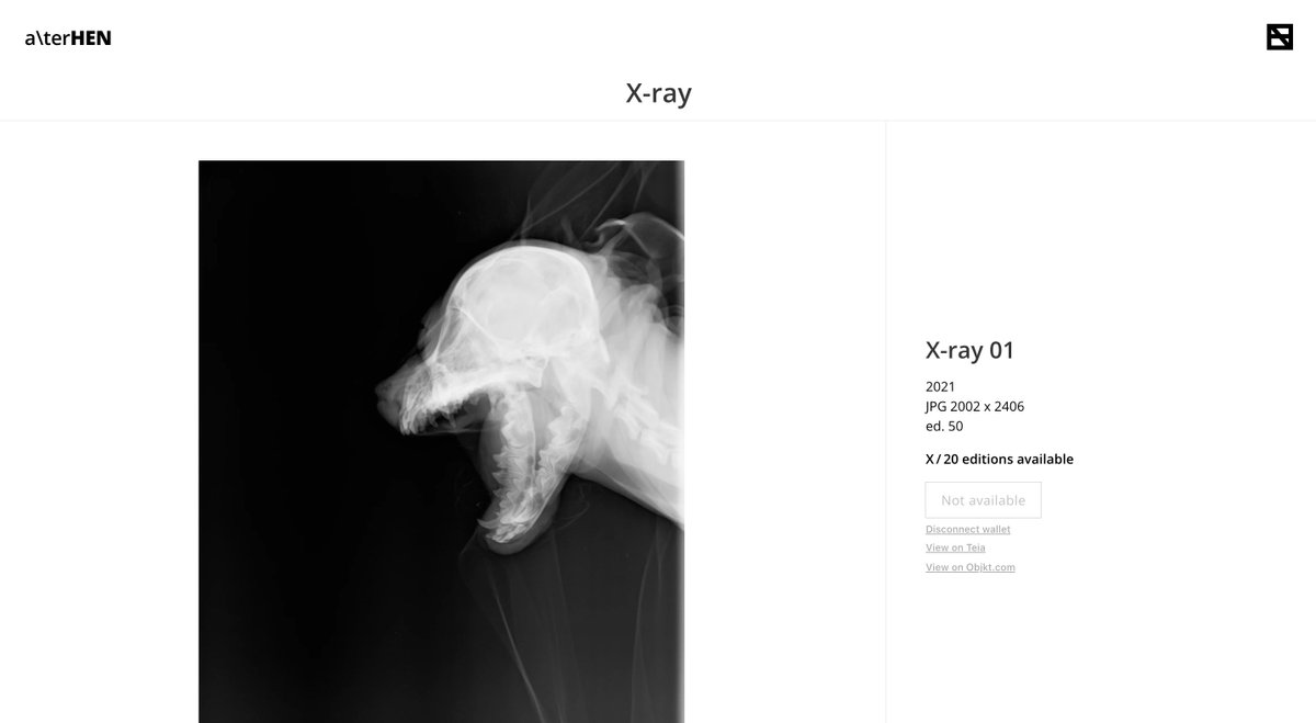 alterHEN's tweet photo. "X-ray" by @Ibl3D https://t.co/woTQF58YmS #alterhen https://t.co/qw6wgvfvFZ