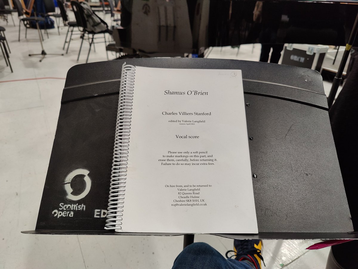 joseph_doody's tweet photo. In gorgeous Glasgow to record Stanford's mostly forgotten (but FAB) Shamus O'Brien, in which I play conflicted toff Captain Trevor💂🏻‍♂️ #opera #operarecording https://t.co/9wgLDbzYQk
