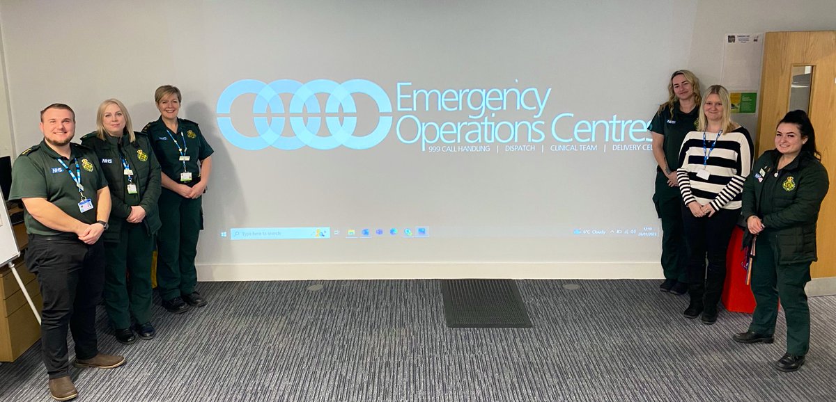 TomWilkinson29's tweet photo. Fantastic morning at our #EOC Keeping in Touch event at Bristol EOC! Engaging with our new #999callhandlers ππ¨βοΈ Huge thank-you to our EOC Leadership Team, HR and Learning & Development Teams! #NHSFutureWorkforce @swasFT https://t.co/xIHuTLuWRb