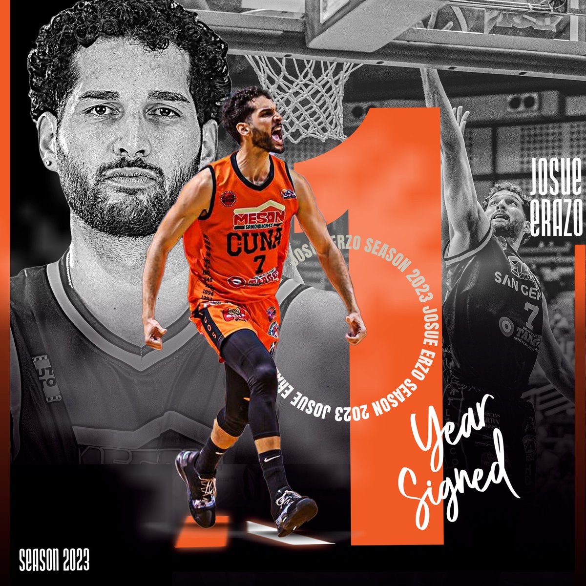 Se queda en San Germán 📍

Es de nuestro agrado y emoción informar la firma 🤝🏼 de <a href="/7_erazo/">Erazo</a> para la temporada 2023 manteniendo los colores de los Atléticos de San Germán 🍊

#AhoraQuienSeQuita
#VolvemosARomperElLibreto