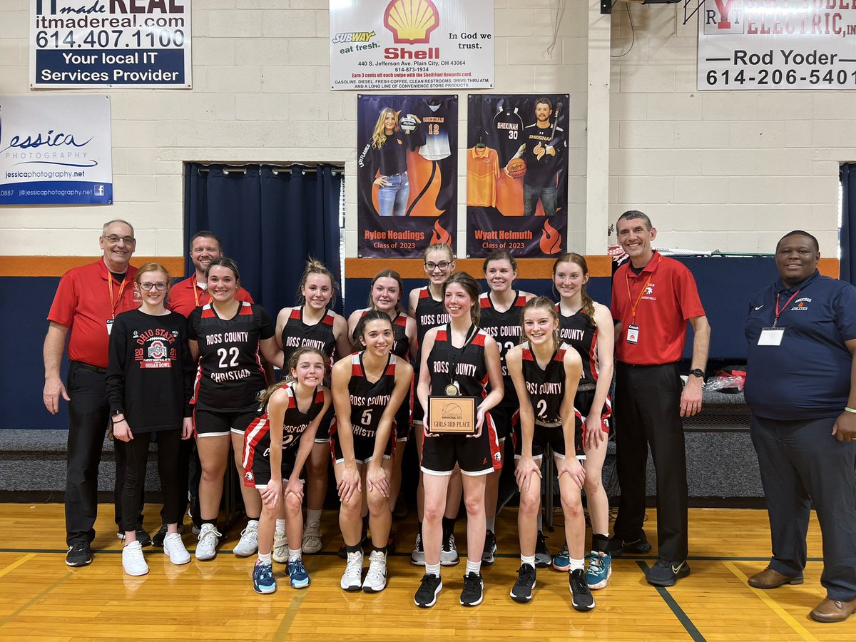 We want to give a huge shoutout to Ross County Christian for going 2-2 and earning the 3rd place trophy!