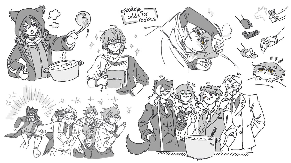 Holostars Weekly Art on Twitter "Colds for Rookies"