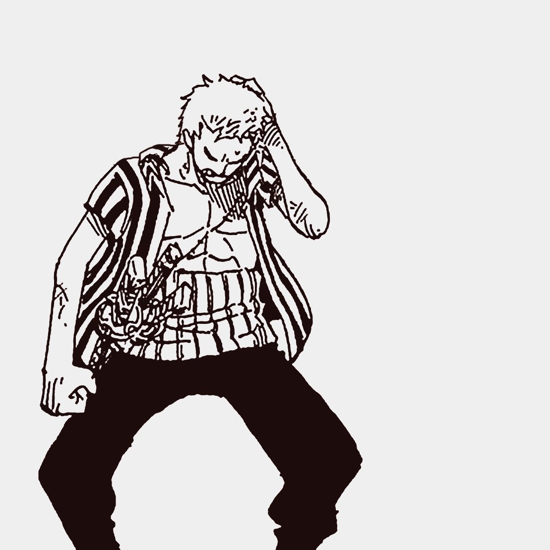 zororujo's tweet image. He’s up he’s up— 

Preferably he wants to sleep for much longer..