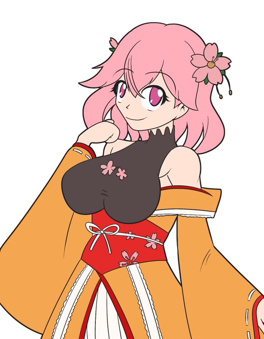 VファンアートWIP 桜井ユイさん②
なかなかいい感じでは 