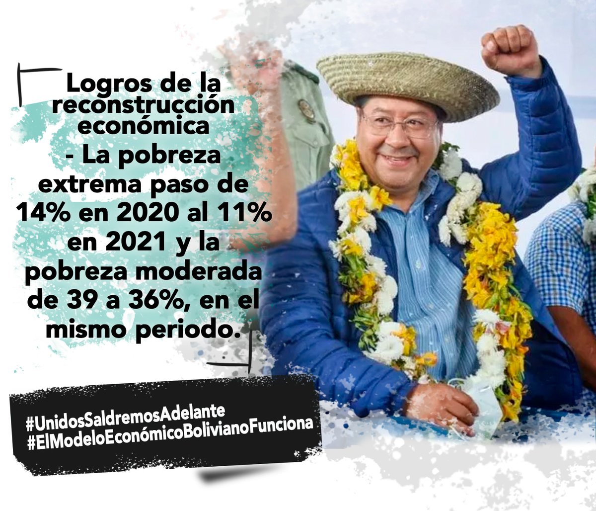 *#UnidosSaldremosAdelante*
*#ElModeloEconómicoBolivianoFunciona*