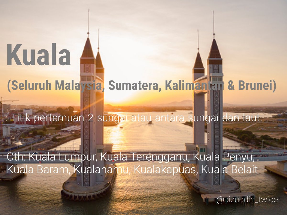 sjfi_twider's tweet photo. Bebenang ini akan menempatkan senarai di bawah #NamaTempatUnikMalaysia dan #PlacesSuffixesPrefixes supaya lebih kemas, tersusun dan mudah dirujuk pada masa mendatang.

#Behor #Stesen #Kuala #Wakaf https://t.co/Auu54qJHgX