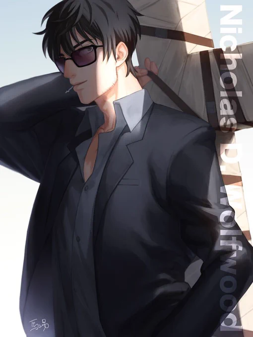 #WolfwoodFest 2nd art from our staff is by modeler, Miyu BaBa. TRIGUN STAMPEDE is currently streaming on  #TRIGUN #ウルフウッド祭り 