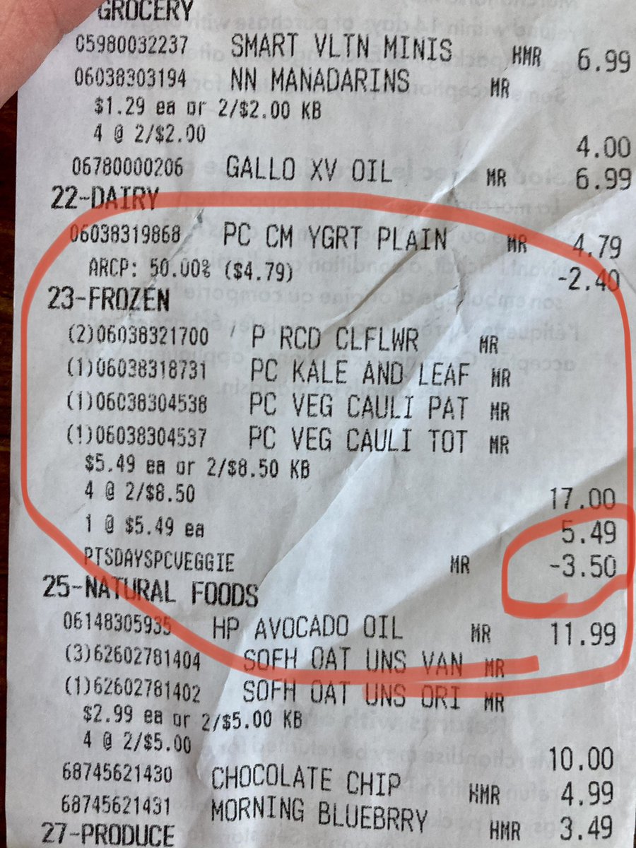 TClare17's tweet photo. @loblawco @LoblawsON #HeyPC can someone help me with this math? I checked to make sure they were the right weight?! https://t.co/JuMm3jwPye