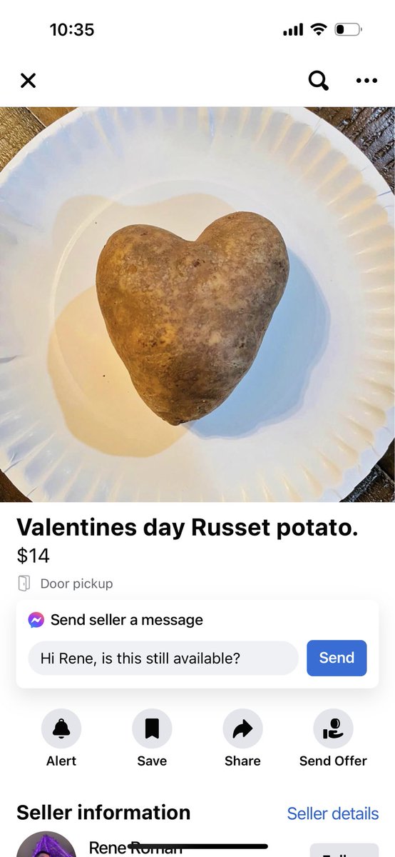 laura_burger's tweet photo. The best VD gift is just one Facebook marketplace purchase away 💗 https://t.co/VdrTnrZF2B