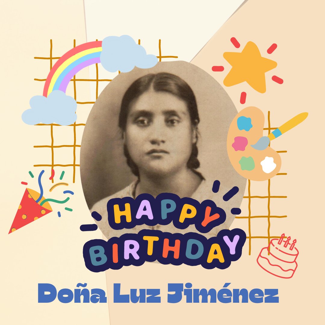 Today is a day for celebration! Happy Birthday, Doña Luz Jiménez! 

Luz Jiménez was born on January 28, 1897 in Villa Milpa Alta, Mexico. 

#lasmusasbooks #picturebooks #latinxauthors #diversebooks #kidlit #DoñaLuzJiménez #LuzJiménezBirthday #NonFictionPictureBook