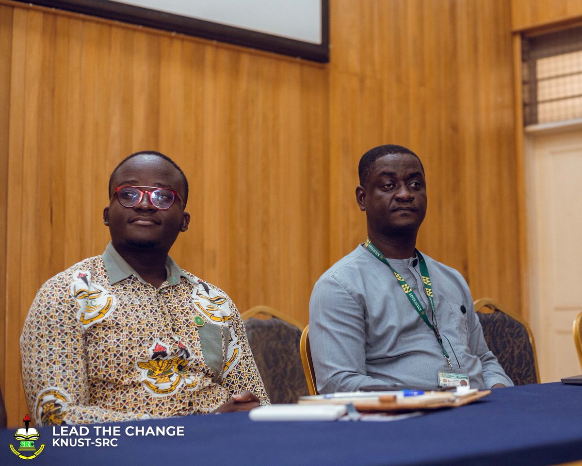 'Make the students feel represented in decision-making as a student leader' 

#LeadTheChange #Knust #kryptonmedia