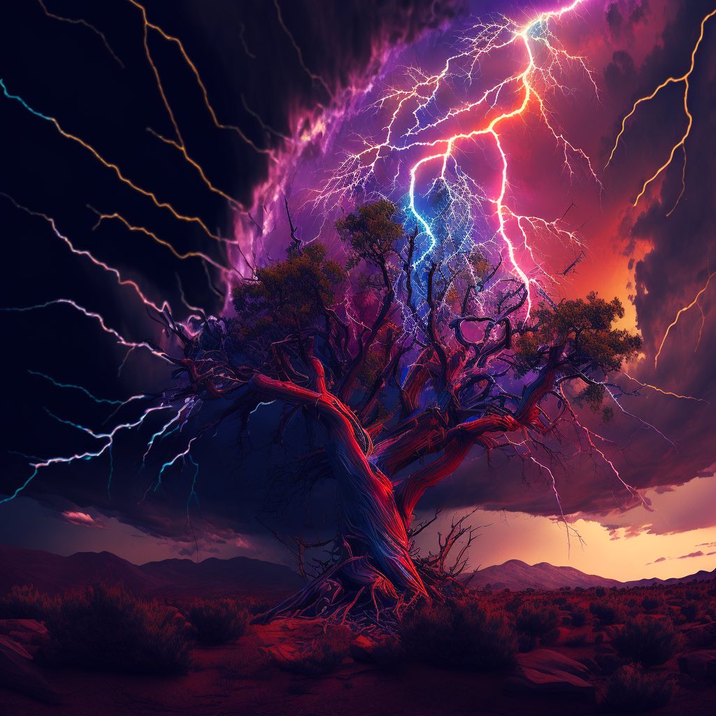 OUTrum's tweet photo. Check out this amazing artwork created with AI! It's a fusion of art and technology that will take your breath away. #AIArt #CreativeCreations #TechArt #InnovativeArt https://t.co/RuUwo1kRvP